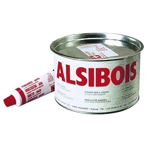 PATE à BOIS ALSIBOIS+durciss. 400ml - neutre Photo du produit BIGPIC L