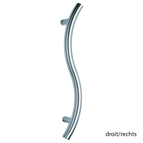 TIRANT INOX S-cintré G AN axentix nr 27 FR152 - Ø25 - axe 350/LT455 - FR DB2152IN Photo du produit BIGPIC L