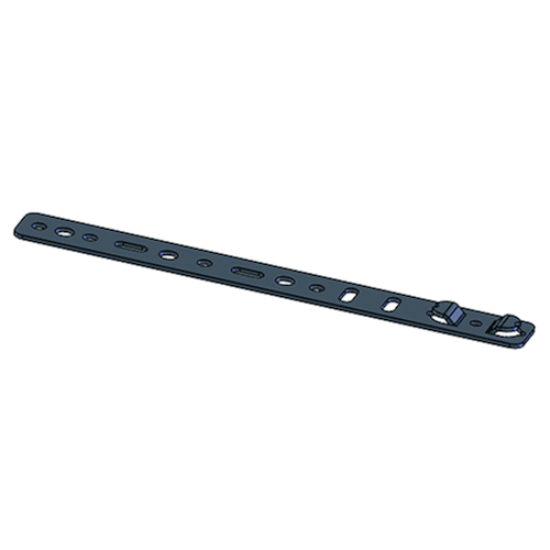 PATTES DE FIXATION 1-partie L160xL25xE2mm A43,2xB14xC8mm - gealan Photo du produit BIGPIC L