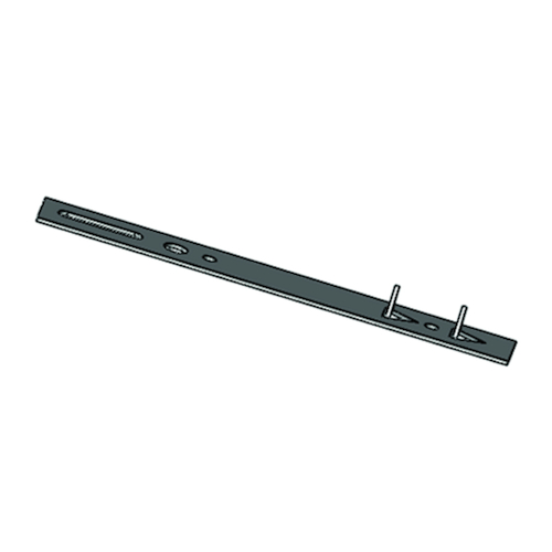 PATTES DE FIXATION 1-partie L140xL20xE1,5mm A20xB7x10mm - bois leger Photo du produit BIGPIC L