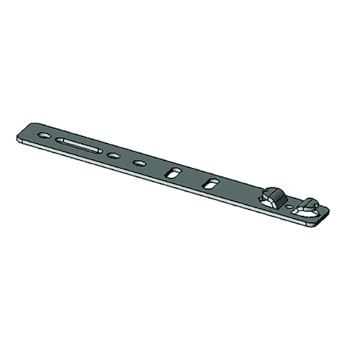 PATTES DE FIXATION 1-partie L160xL25xE2mm A28,3xB14xC7mm - salamander Photo du produit BIGPIC L