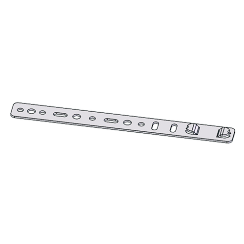 PATTES DE FIXATION 1-partie L160xL25xE2mm A47,6xB14xC6mm - kommerling 76 Photo du produit BIGPIC L