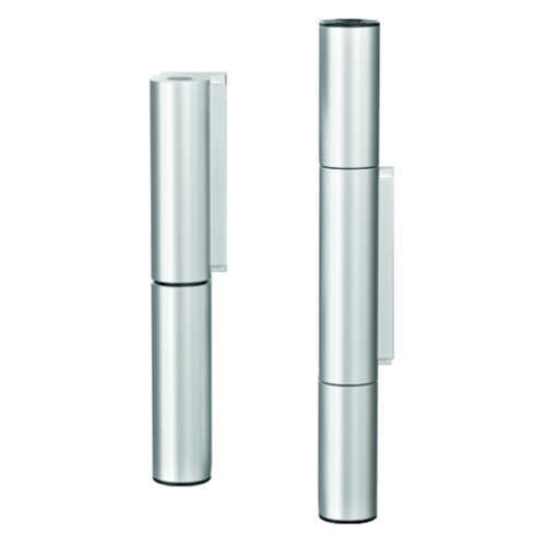 CHARNIERE KT-RN HAHN 3-parties pr PVC vrac Ø22mm - R8077 brun - 0° 16,5-26mm - 160kg Photo du produit BIGPIC L