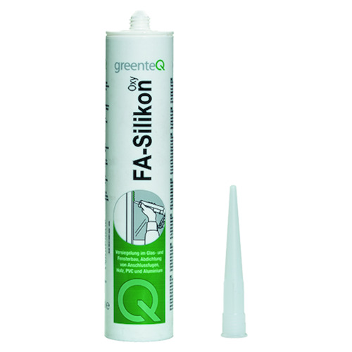 SILICONE greenteQ neutre 310ml - R9010 blanc Photo du produit BIGPIC L