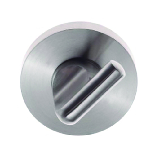 ENTREE TL4153 ROUGE/BLANC CLASSE 4 WC - Ø53x8mm - bouton 37mm - inox Photo du produit BIGPIC L
