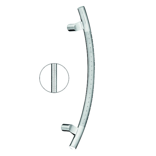 TIRANT TG 13.ER TT-déporté 90° cintr fr greenteQ  Ø32 - ax430/TL618 - incl fix - inox Photo du produit BIGPIC L