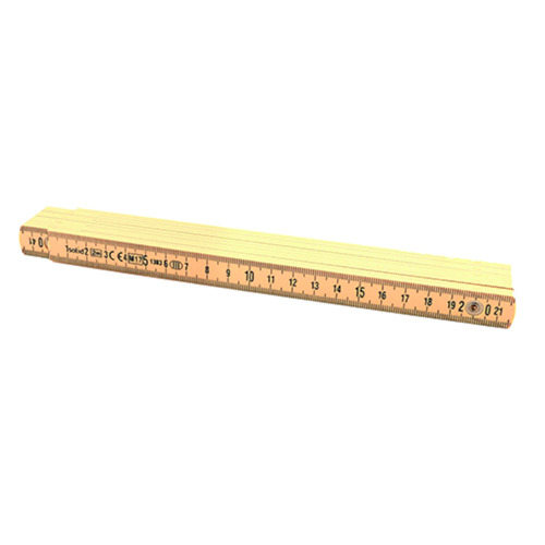 METRE PLIANT  2M - PVC - EG III Photo du produit BIGPIC L