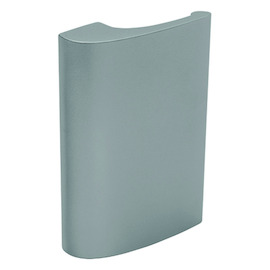 POIGNEE DE PORTE BALCON PREMIUM greenteQ F9 inox look - 82x49x21mm Photo du produit