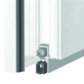 BAS DE PORTE ISOLPORTE EURO 530>405mm - l12xh28mm Photo du produit