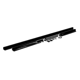 BRAS GLISSIERE pr FERME PORTE TS3000-5000 DP ISM - R9005 noirmat Photo du produit