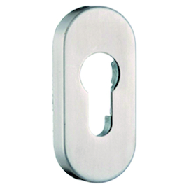ENTREE OVALE greenteQ PZ - 33x72x9mm - inox Photo du produit