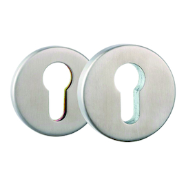 ENTREE ROND SECURITEE greenteQ PZ - Ø55x12mm - inox - ep57-72mm - ergot fix Photo du produit
