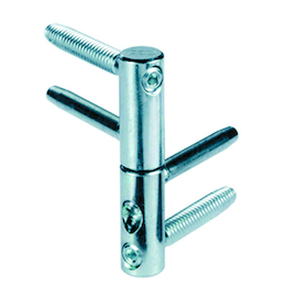 CHARNIERE 3D AGB pr BOIS Ø16mm - argenté Photo du produit