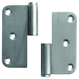PAUMELLE 80/80 INOX FERME VRAC mâle Qtec Ø12mm - droite - lame 2,5mm - CA - AISI201 Photo du produit