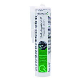 COLLE MONTAGE 1K PU greenteQ 310ml - beige Photo du produit