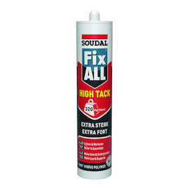 COLLE MASTIC FIX-ALL HIGH TACK 290ml - blanc Photo du produit