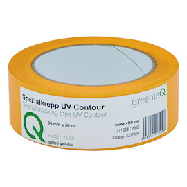 ADHESIF PAPIER greenteQ B48mmxL50m - pr bords coupants Photo du produit