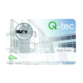 CARTE CODE Qtec commande ultérieure Photo du produit