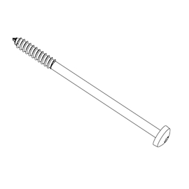 VIS INVISIVENT pr PROFILE BOIS+PVC 5,5x85mm - T20 - A2 inox Photo du produit