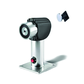 ELECTRO-AIMANT GTR048 MONT MUR OU AU SOL 300-325MM 24V CC - 100% ED - IP42 - 1,6W - force 40kg Photo du produit