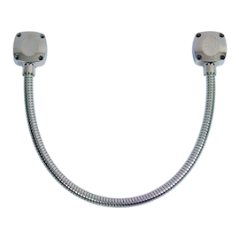 PASSE CABLE INOX RENFORCE SEWOSY en applique - L500mm - int. Ø10/ext. Ø13mm Photo du produit