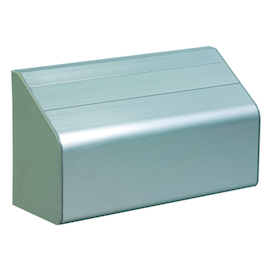JEU CAPOT ALU avec EMBOUTS PVC pr équerre "L" série 550 et équerre "Z" Photo du produit