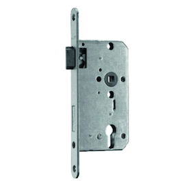 SERRURE MONOPOINT CL3 (113) 55E - 72PZ - DinG - tet 24x235mm - argent - AR Photo du produit