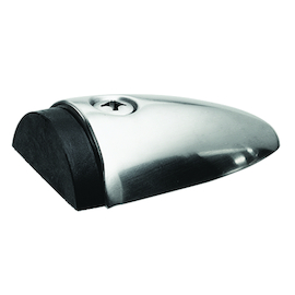 BUTOIR DE SOL INOX 2092.82  Ø60xL90xH25mm - 2 vis de fixation Photo du produit
