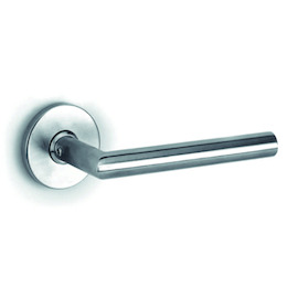BEQUILLE+ROSACE INOX TL0103 L-90° Ø16x130mm - rosace Ø53x6mm Photo du produit