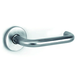 BEQUILLE+ROSACE INOX TL0105 U-arrondi Ø16x135mm - rosace Ø53x6mm Photo du produit
