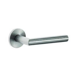 GARN PORTE INOX TL4104 L90° CLASSE 4 sans ros clé Ø19x135 - ros Ø53x8 - ép. 37-60mm Photo du produit