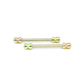 FIXATION PAR PAIRE INOX AISI316 ep<77mm - pr alu/bois/pvc Photo du produit