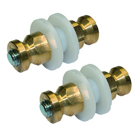 FIXATION BA15.PR.G PAR PAIRE greenteQ pour verre ép. 8-12mm Photo du produit