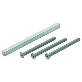 KIT FIX BEQUILLE/BEQUILLE  pr 3357 ep87-92mm - carre 8x155mm + 3xTF M6x100mm Photo du produit