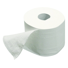 ROULEAU de PAPIER blanc 2 plis - larg.20cm - long.160m Photo du produit