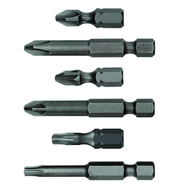 BITS IMPACT pour machines à choc PZ3 - 50mm - pack de 10 pcs Photo du produit