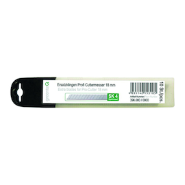 LAMES DE REMPLACEMENT greenteQ  18mm - jeu de 10pcs Photo du produit