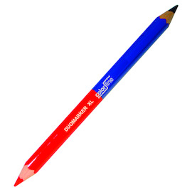 CRAYON DUO ROUGE/BLEU PRO Ø12mm - L175mm Photo du produit