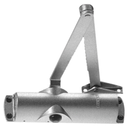 FERME PORTE TS1000C argent - avec bras d'angle Photo du produit