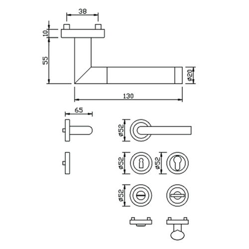 GN BEQ/BEQ DG 78L.ER.RS L-fant CL2 greenteQ  BB - Ø20 - ép37-42 - sousc plast - inox Photo du produit BIGSKZ L