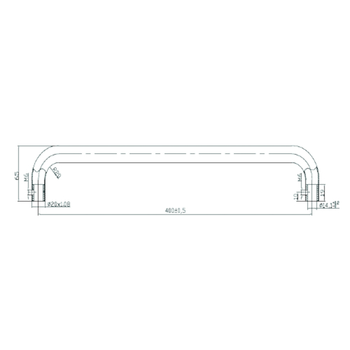 FIXATION A LA PIECE traversante INOX AISI316 ep17-77mm - pr alu/bois/pvc Photo du produit BIGSKZ L