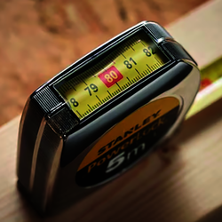 METRE RUBAN STANLEY POWERLOCK 33932 19mm - 5M - avec fenêtre pr lecteur directe -EG II Photo du produit BIGSKZ L