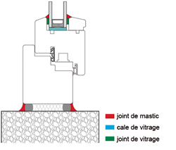 JOINT de VITRAGE AUTOCOLLANT greenteQ noir - 9x5mm  - rouleau 10m Photo du produit BIGSKZ L