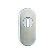 ENTREE OVALE SECURITE greenteQ FR206 - PZ ZA -  33x72x14mm - inox Photo du produit
