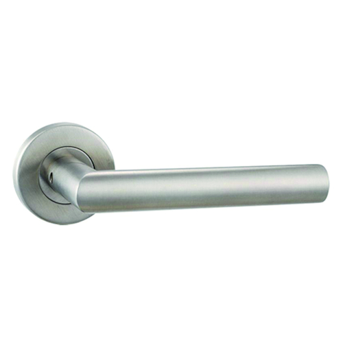 VOORDEURKR DG 61.ER.RS.LT L-gelast greenteQ ronde roz - zonder veer-oc metaal-met nokken-inox Productafbeelding BIGPIC L