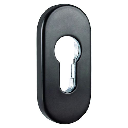 SLEUTELPLAAT OVAAL VEILIGHEID greenteQ PZ - 33x72x9mm - alu 8019 Productafbeelding BIGPIC L