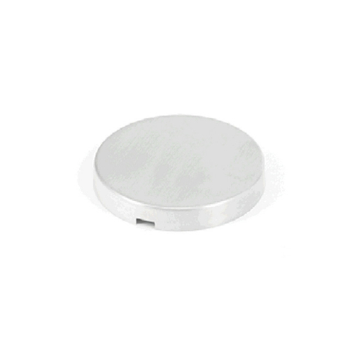 SLEUTELPLAAT ROND Qtec PLUS UG (blind) - Ø50x8 - inox - 40-60mm - oc met Productafbeelding BIGPIC L