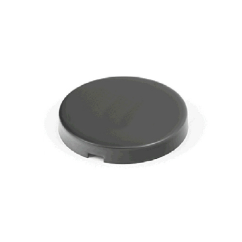 SLEUTELPLAAT ROND Qtec PLUS UG (blind) - Ø50x8 - zwart mat - 40-60mm - oc met Productafbeelding BIGPIC L