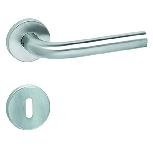 DEURKRUKGN Qtec L-afgerond BB - Ø19mm - dd39-52mm - veer - inox -staal onderc Productafbeelding BIGPIC L