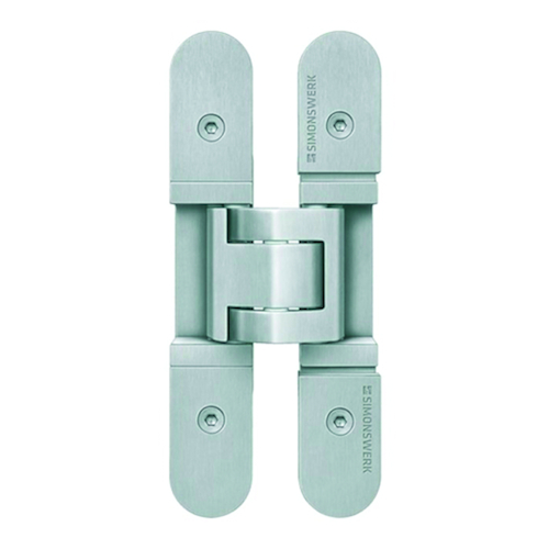 SCHARNIER INVISIBLE TECTUS TE340 inox look - max.80kg - 3D regelb - 180° Productafbeelding BIGPIC L